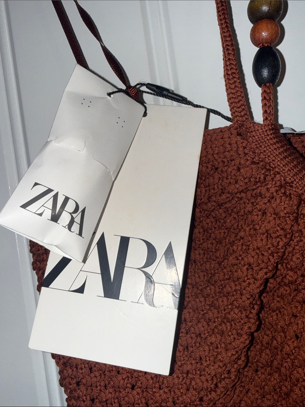 Zara Textured Halter Maxi Dress New With Tags (NWT) Sz Small - Picture 11 of 14
